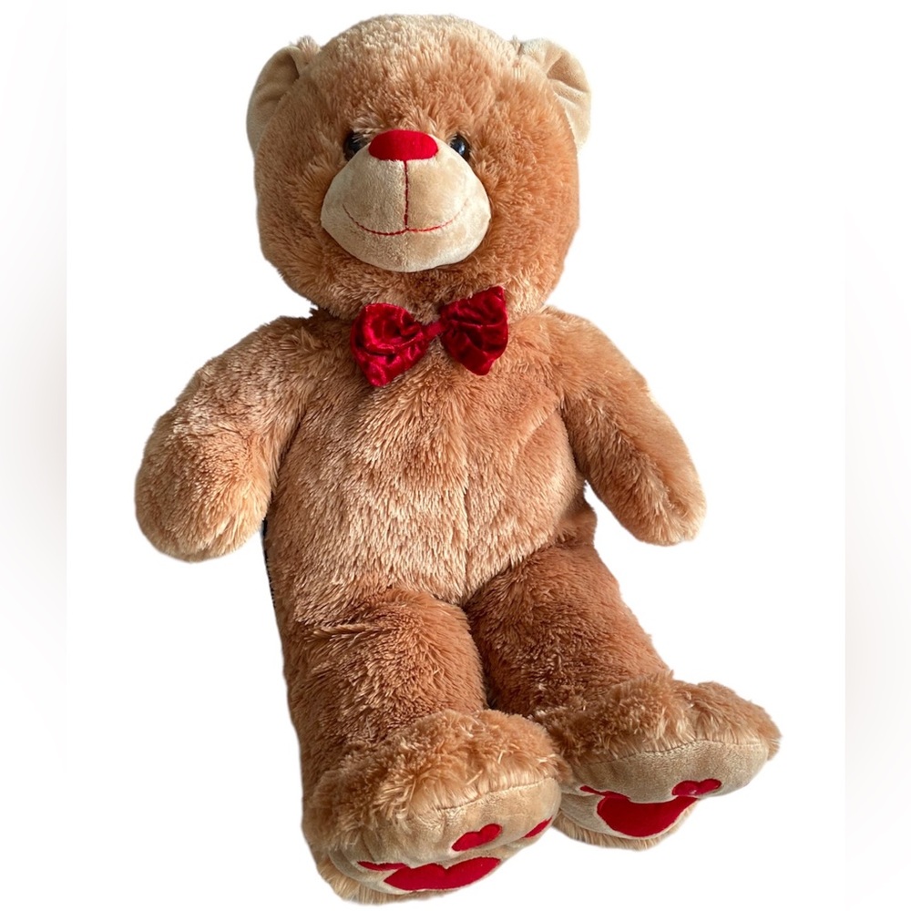 Dan Dee NWOT JUMBO 30" Plush Tan Teddy Bear big stuffed Animal Toy